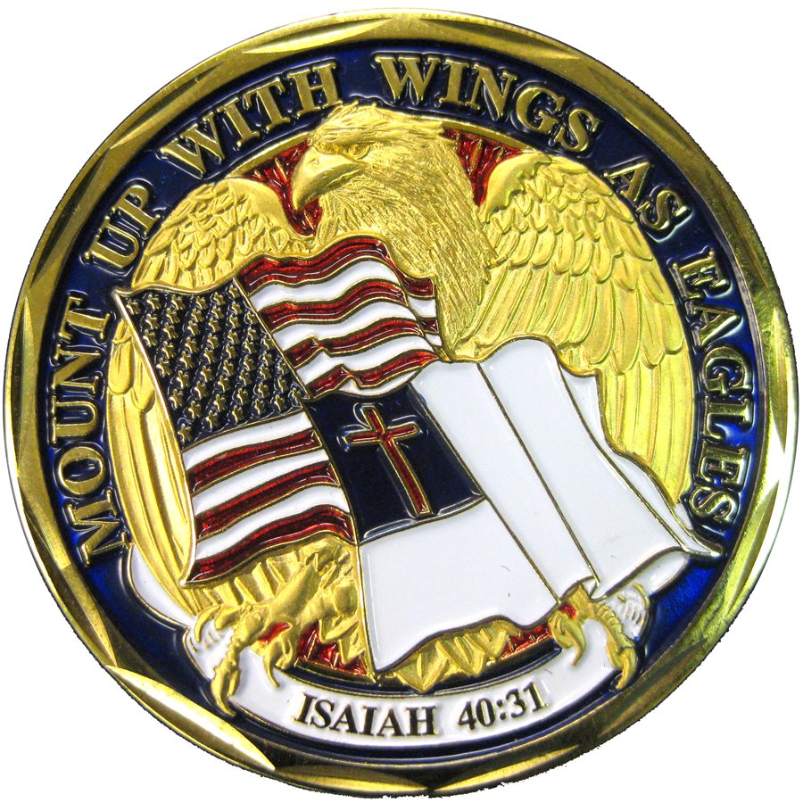 COIN-WINGS AS EAGLES - ISAIAH 40:31[LX]