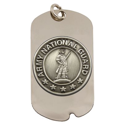 does national guard get dog tags