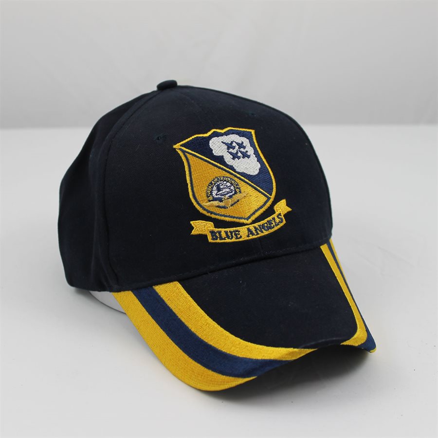 Blue Angels White, Royal and Gold Diamond Solo Embroidered Cap – Flightline  America