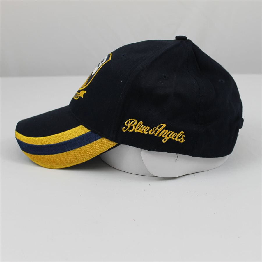 CAP-BLUE ANGELS (DKN CAP W / YELLOW ON VISOR) (DX) 20 !