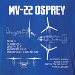 T / MV-22 OSPREY BLUEPRINT