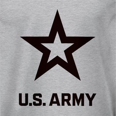 TRA-US ARMY STAR BLK @