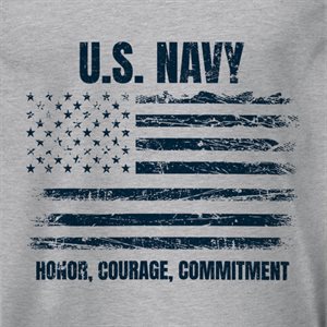 T / U.S. NAVY HONOR COURGAE COMMITMENT FLAG