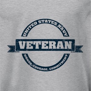 T / NAVY VETERAN HONOR COURAGE