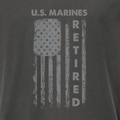 TRA-US MARINES RETIRED FLAG @