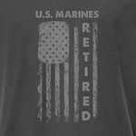 TRA-US MARINES RETIRED FLAG @