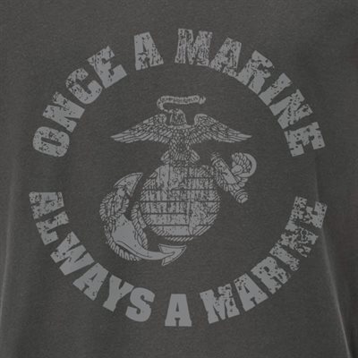 TRA-ONCE A MARINE ALWAYS A MARINE @