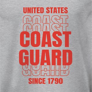 TRA-US COAST GUARD EST 1790 RED