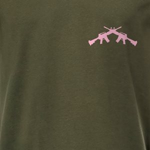 TRA-CROSSED RIFLES PINK