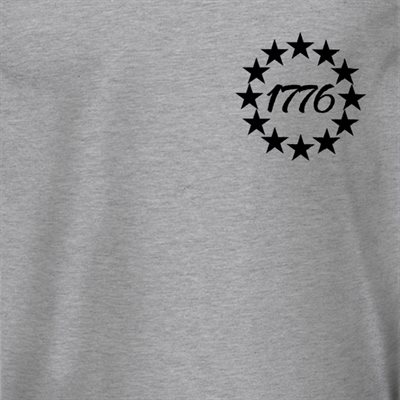 TRA-1776 WITH STARS BLK