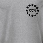 TRA-1776 WITH STARS BLK