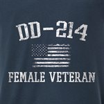 TRA-DD-214 FEMALE VETERAN