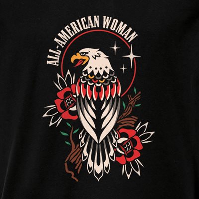 TRA-ALL AMERICAN WOMAN SINCE 1776 W / EAGLE