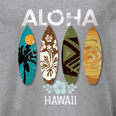 T / ALOHA HAWAII SURFBOARD