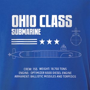 T / OHIO CLASS SUB BLUEPRINT