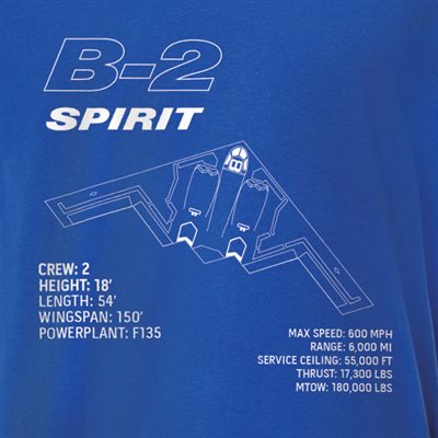 T / B-2 SPIRIT BLUEPRINT