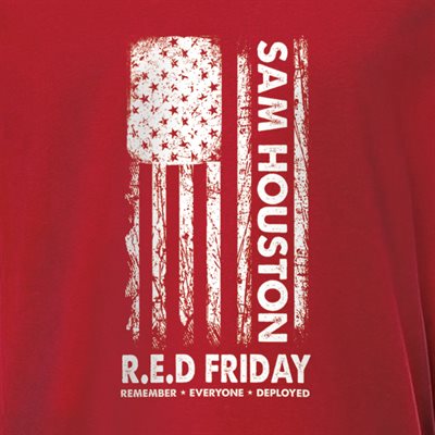 T / SAM HOUSTON R.E.D. FLAG FC@