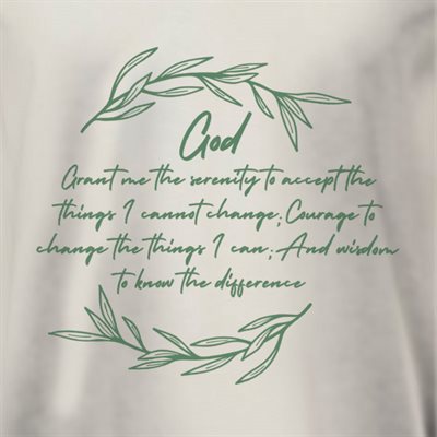 T / SERENITY PRAYER