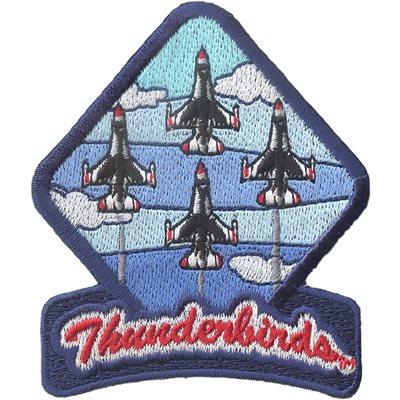 PAT-THUNDERBIRDS WITH 4 PLANES