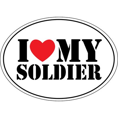 MAGNET-I LOVE MY SOLDIER