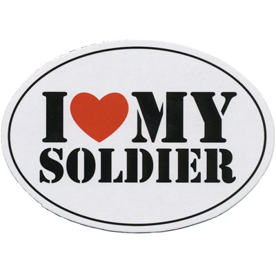 MAGNET-I LOVE MY SOLDIER