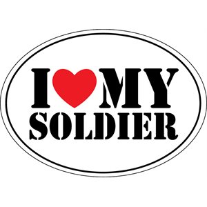 MAGNET-I LOVE MY SOLDIER