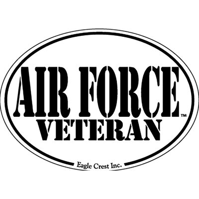 MAGNET-AIR FORCE VETERAN (LETTERS ONLY)