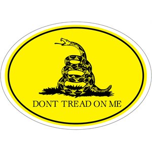 MAGNET-DON'T TREAD ON ME W / LOGO