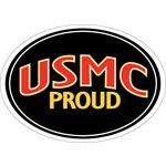 MAGNET-USMC PROUD (LETTERS ONLY) USA MADE 