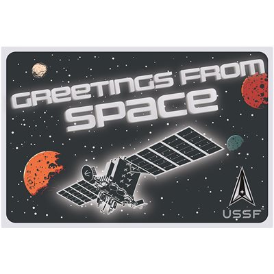 MAG-GREETINGS FROM SPACE