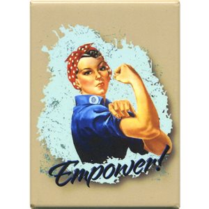 MAG-VINTAGE ROSIE EMPOWER MAGNET