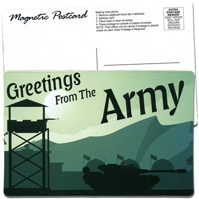 MAG-ARMY POSTCARD