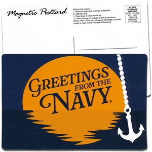 MAG-NAVY SUNSET POSTCARD