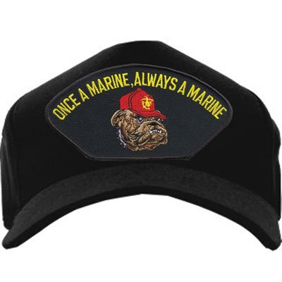 KIT-ONCE A MARINE (BULLDOG) BLK-@