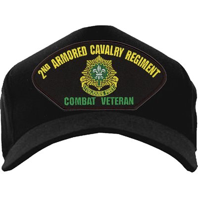 KIT-2ND ARMORED CAVALRY REG COMBAT VET (BLK)