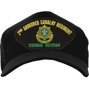 KIT-2ND ARMORED CAVALRY REG COMBAT VET (BLK)