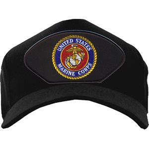 KIT-US MARINES CIRCLE LOGO (BLK) @