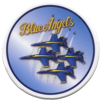 DEC-BLUE ANGELS MINI DECAL@