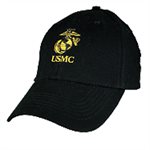 MINI USMC W / G&A GOLD & BLK@