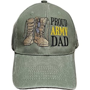 EMB - PROUD ARMY DAD W / BOOTS 