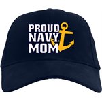 EMB - PROUD NAVY MOM W / ANCHOR 