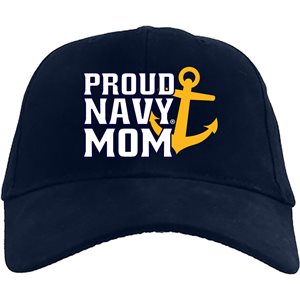 EMB - PROUD NAVY MOM W / ANCHOR 