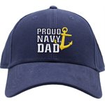 EMB - PROUD NAVY DAD W / ANCHOR 