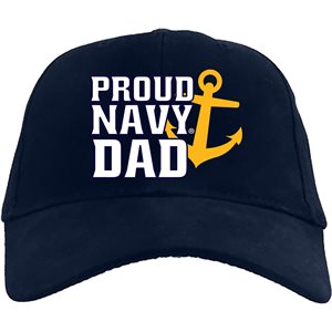 EMB - PROUD NAVY DAD W / ANCHOR 