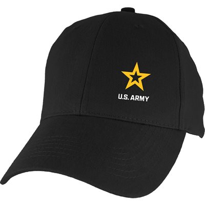 EMB - ARMY W / STAR MINI LOGO @ (FRONT LEFT PANEL)