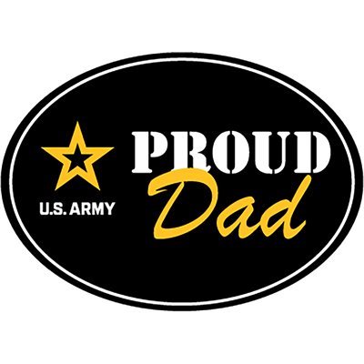 MAGNET-ARMY STAR / PROUD DAD