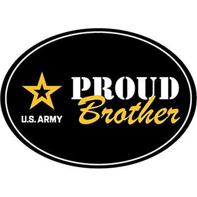 MAGNET-ARMY STAR / PROUD BROTHER