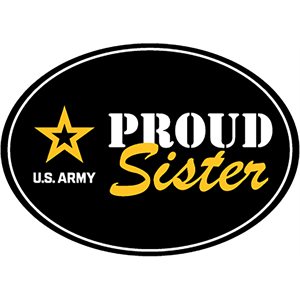 MAGNET-ARMY STAR / PROUD SISTER