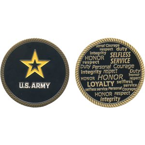 COIN-US ARMY VALUES @