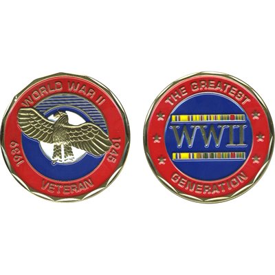 COIN-WWII VETERAN (DX18)